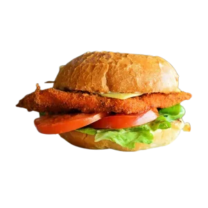 CHICKEN SCHNITZEL BURGER