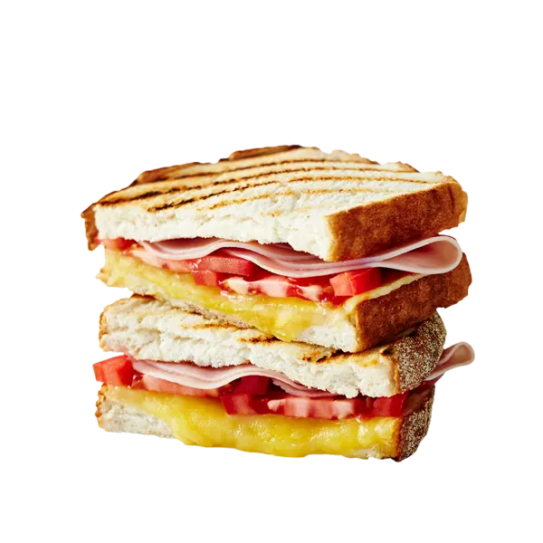 Ham, Cheese & Tomato Toastie