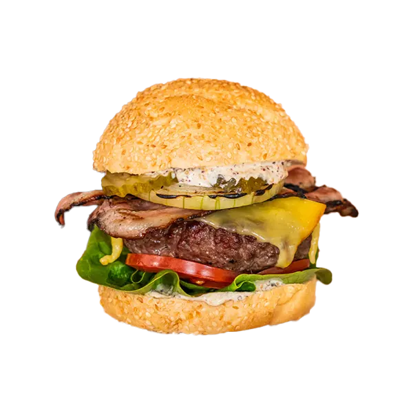 Steak Burger with Lot