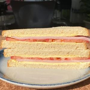 Ham, Cheese & Tomato Sandwich