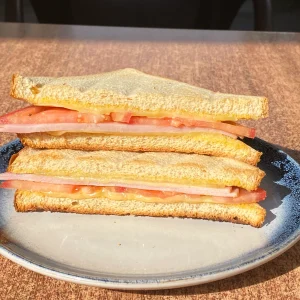Ham, Cheese & Tomato Sandwich Toasted