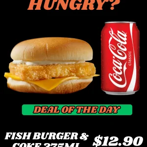 Fish Burger Combo